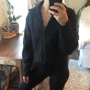 Lululemon Black Quilted Jacket